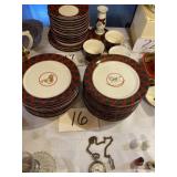 ARITA Japan, holiday plates, 23 pieces