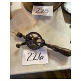 Antique hand drill