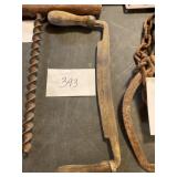 Antique drawn knife