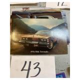 Oldsmobile postcards lot