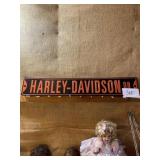 Harley-Davidson DR tin sign