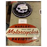 Harley Davidson motorcycles since 1903 tin sign