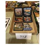 Harley Davidson jacket patches from around the