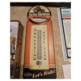 Harley Davidson motorcycle thermometer