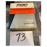 Federal and PMC 6.5 x 55 Swedish brass