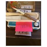 12 stainless steel steak knives new