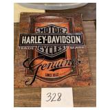 Harley Davidson motorcycle genuine since 1903