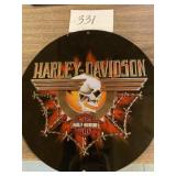 Harley Davidson tin sign