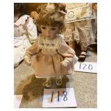 Ceramic doll