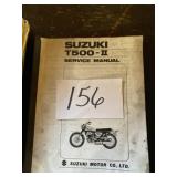 Suzuki T5 zero service manual for Suzuki motor