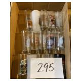 Assorted Harley shot glasses lot