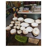 Antique Canonsburg 65 Piece China Set