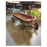 Antique Hibbard Metal Wagon