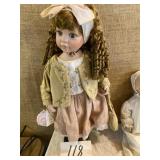 Dana porcelain collection, dolls, dollï¿½s name