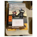 The enthusiast motorcycle books 3 pieces
