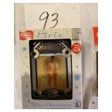 Musical Elvis blue Christmas ornament from