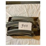 HO gauge curved track