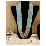 Western style jewelry necklace
