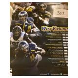2011 West Virginia football poster