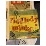 Milton Bradley tiddlywinks game