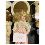 Ceramic pretty as a picture doll