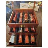 Hawthorne Village HO Budwesier Train Set 12 Piece