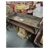 Early Wood Shelf-Bench