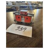 HO gauge Budweiser caboose Bachmann
