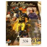 Signed Rich Rodriguez West Virginia Mountaineer