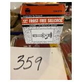 12 in frost free Silcock