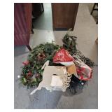 Wreaths-Swags-Christmas Lot