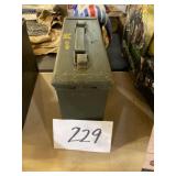 Metal ammo can