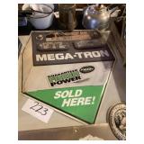 Interstate battery, Megatron tin sign