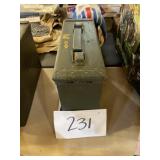 Metal ammo can