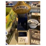 Old camel cigarette display