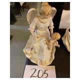 Porcelain angel figurine