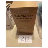Suzzi pad cold therapy, socks, and gloves