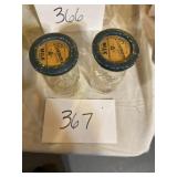 Bowmans dairy quarter pint milk bottles