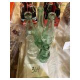 Old bottles, Coca-Cola rock Creek