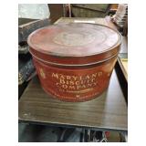 Early Maryland Biscuit Company Tin