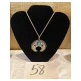 Western style necklace