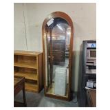 Nice Lighted Curio with Glass Shelves