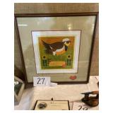 Signed and numbered print