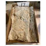 Vintage doilies 10 pieces