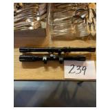 Two rifle scopes