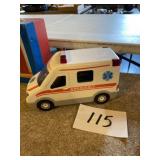 Toy emergency vehicle