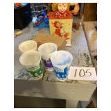 Muppets take Manhattan beverage cups