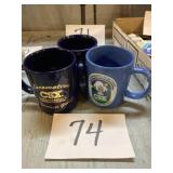 CSX locomotive mugs