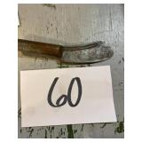 Handmade, small curved knife