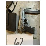 Elit edge, pistol knife with holster